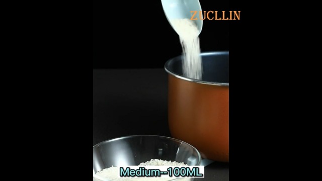 ZUCLLIN Nesting Multi-Purpose Plastic Shovel Spoons for Canisters